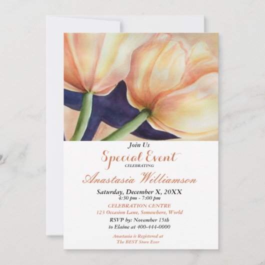 UITNODIGING BRUILOFT FEESTJE (Voorkant)