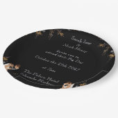 Uitnodiging Bruiloft lay-out die u kunt personalis Papieren Bordje (Gekanteld)