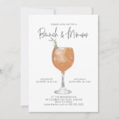Uitnodiging Brunch & Mimosas Summer Cocktail Party (Voorkant)