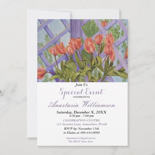 UITNODIGING BRUNCHPARTY EVENEMENT (Voorkant)