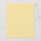 Uitnodiging Budget Klok Goud Oud en Nieuw-feest (Achterkant)