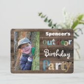 Uitnodiging buitendag (Staand voorkant)