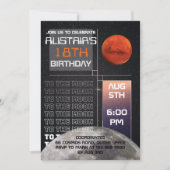 Uitnodiging buitenruimtevaart (Voorkant)