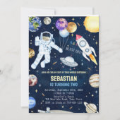 Uitnodiging buitenruimtevaart (Voorkant)