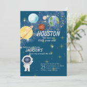 Uitnodiging buitenruimtevaart (Staand voorkant)