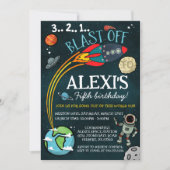 Uitnodiging buitenruimtevaart (Voorkant)