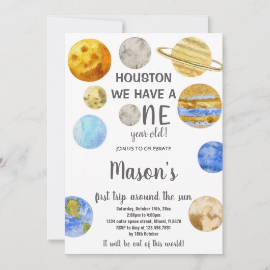 Uitnodiging buitenruimtevaart (Voorkant)