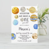 Uitnodiging buitenruimtevaart (Staand voorkant)