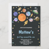 Uitnodiging buitenruimtevaart (Voorkant)