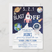 Uitnodiging buitenruimtevaart (Voorkant)