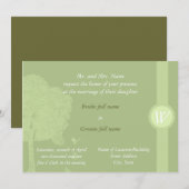 Uitnodiging buitenshuis (Voorkant / Achterkant)