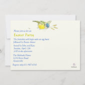 Uitnodiging bunnies paasfeest (Achterkant)