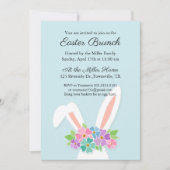 Uitnodiging bunny Easter (Voorkant)
