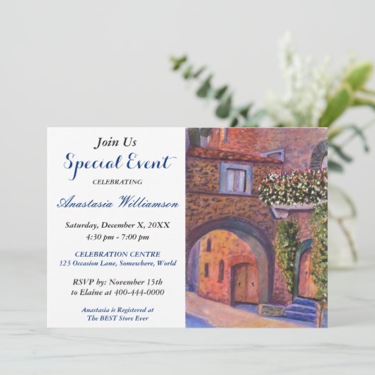 UITNODIGING BUURTFEest EVENEMENT (Staand voorkant)