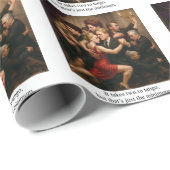 Uitnodiging Cadeaupapier (Rol Hoek)