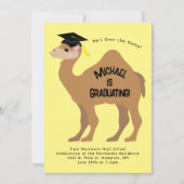 Uitnodiging Camel Graduation Party (Voorkant)