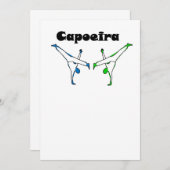 uitnodiging capoeira batizado (Voorkant / Achterkant)