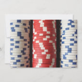 Uitnodiging Casino Party (Voorkant)