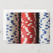 Uitnodiging Casino Party (Voorkant / Achterkant)