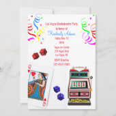 Uitnodiging Casino Thmet Bachelorette (Voorkant)