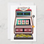 Uitnodiging Casino Thmet Bachelorette (Achterkant)