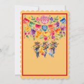 Uitnodiging Cinco De Mayo (Achterkant)