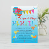 Uitnodiging Cinco De Mayo (Staand voorkant)