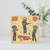 Uitnodiging Cinco De Mayo Fiesta (Staand voorkant)