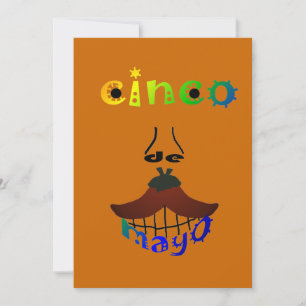 Uitnodiging Cinco De Mayo Man  partij