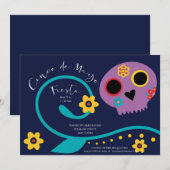 Uitnodiging Cinco de Mayo Party (Voorkant / Achterkant)