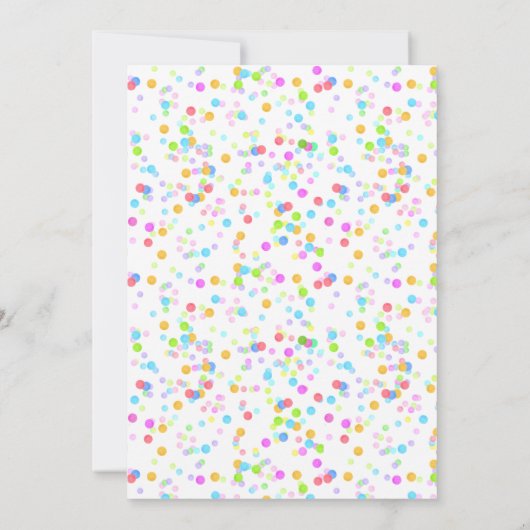 Uitnodiging circusfeest (Achterkant)