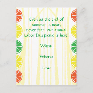 Uitnodiging Citrus Bamboo