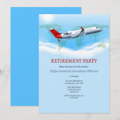 Uitnodiging commerciële luchtvaartmaatschappij (Voorkant / Achterkant)