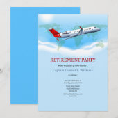 Uitnodiging commerciële luchtvaartmaatschappij (Voorkant / Achterkant)