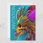 Uitnodiging Costume Party (Achterkant)