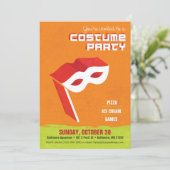 Uitnodiging Costume Party (Staand voorkant)