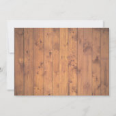 Uitnodiging Cowgirl en Cowboy Receptie (Achterkant)