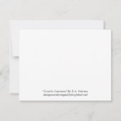 Uitnodiging - Cruis in Camaros (Achterkant)