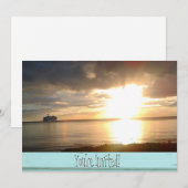 Uitnodiging cruise (Voorkant / Achterkant)