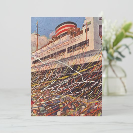 Uitnodiging cruiseschepen (Staand voorkant)