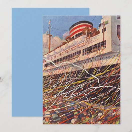 Uitnodiging  cruiseschepen (Voorkant / Achterkant)