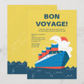 Uitnodiging cruiseschip (Voorkant / Achterkant)