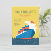 Uitnodiging cruiseschip (Staand voorkant)