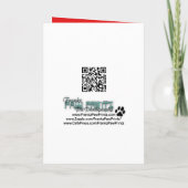 Uitnodiging Cupcake - Bedlington Terrier (Achterkant)