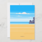 Uitnodiging dag voor het schoonmaken van de strand (Achterkant)