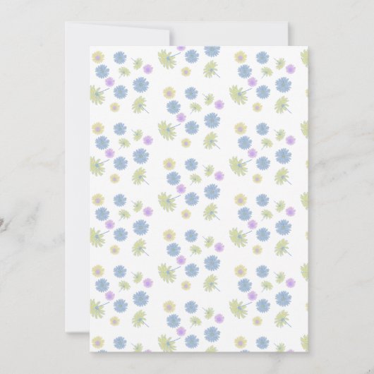 Uitnodiging Dainty Daisies (Voorkant)