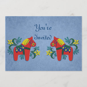 Uitnodiging Dala Horse Party