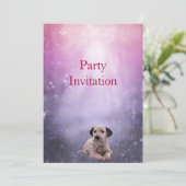 Uitnodiging Dalmatiër in het park (Staand voorkant)