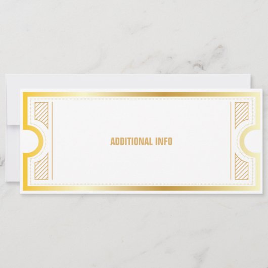 Uitnodiging Damesavond - Volledig aanpasbare tekst (Achterkant)