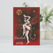 Uitnodiging  Dancer Party (Staand voorkant)